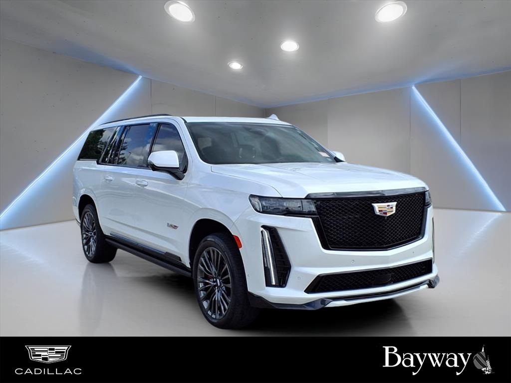 2023 Cadillac Escalade ESV V-Series White at Bayway Cadillac of The Woodlands