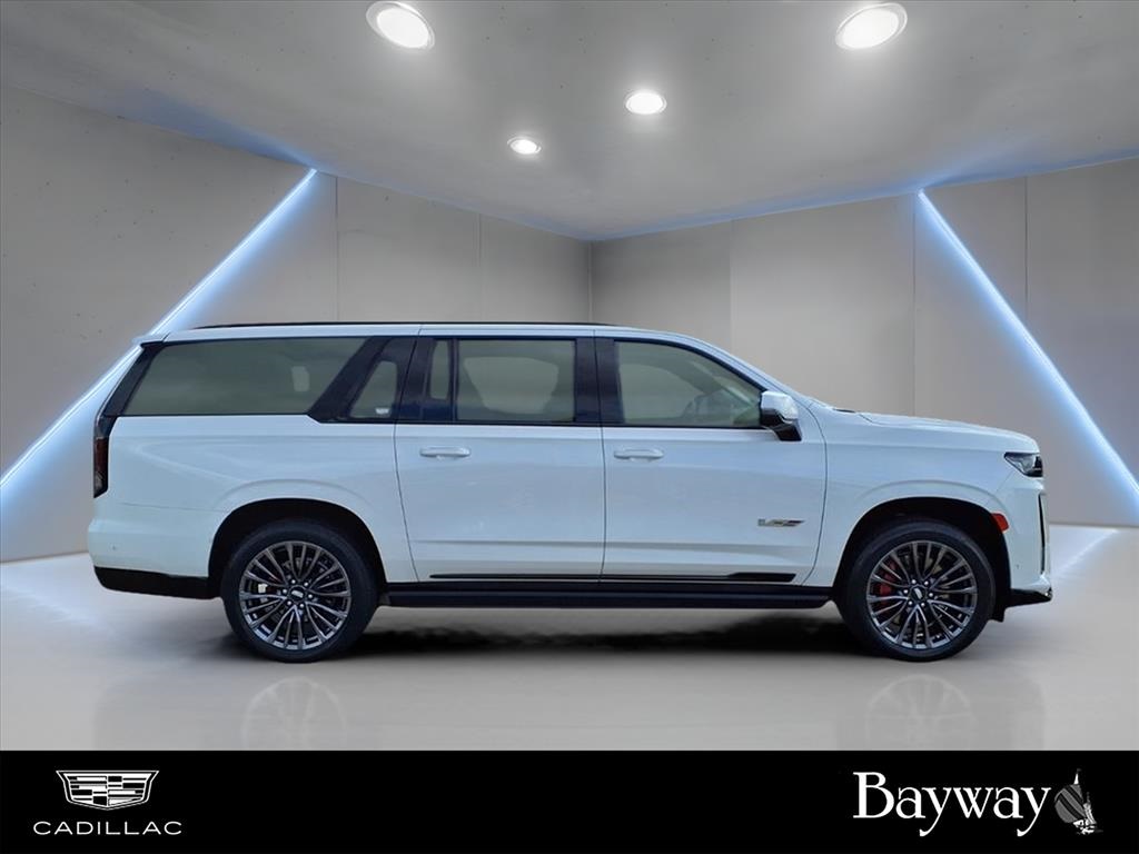 2023 Cadillac Escalade ESV V-Series White at Bayway Cadillac of The Woodlands