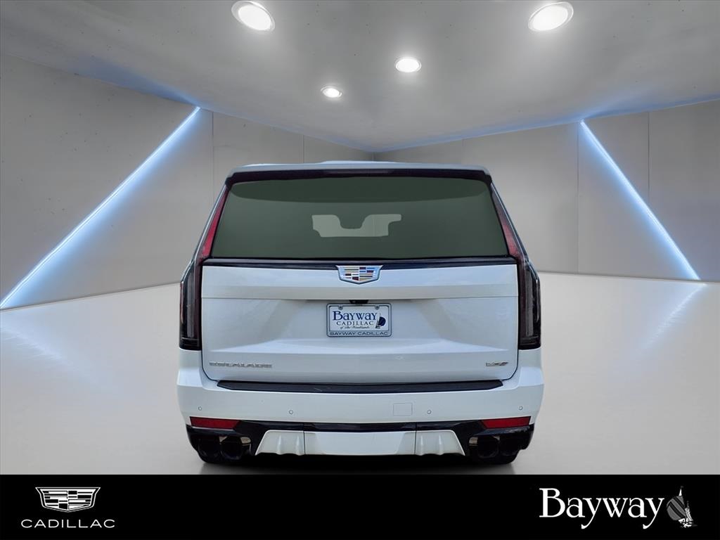 2023 Cadillac Escalade ESV V-Series White at Bayway Cadillac of The Woodlands