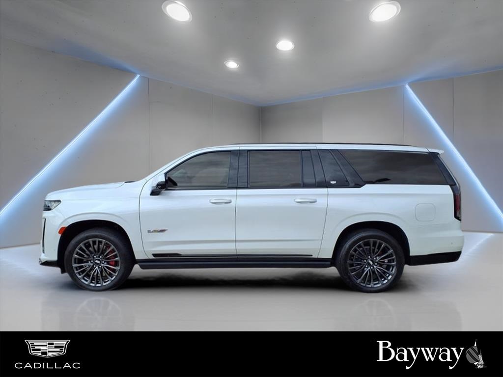 2023 Cadillac Escalade ESV V-Series White at Bayway Cadillac of The Woodlands