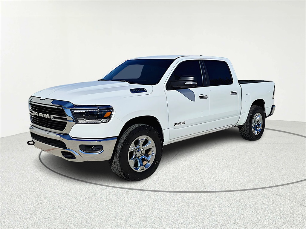 2019 Ram 1500 Big Horn/Lone Star White at DeMontrond Automotive Group