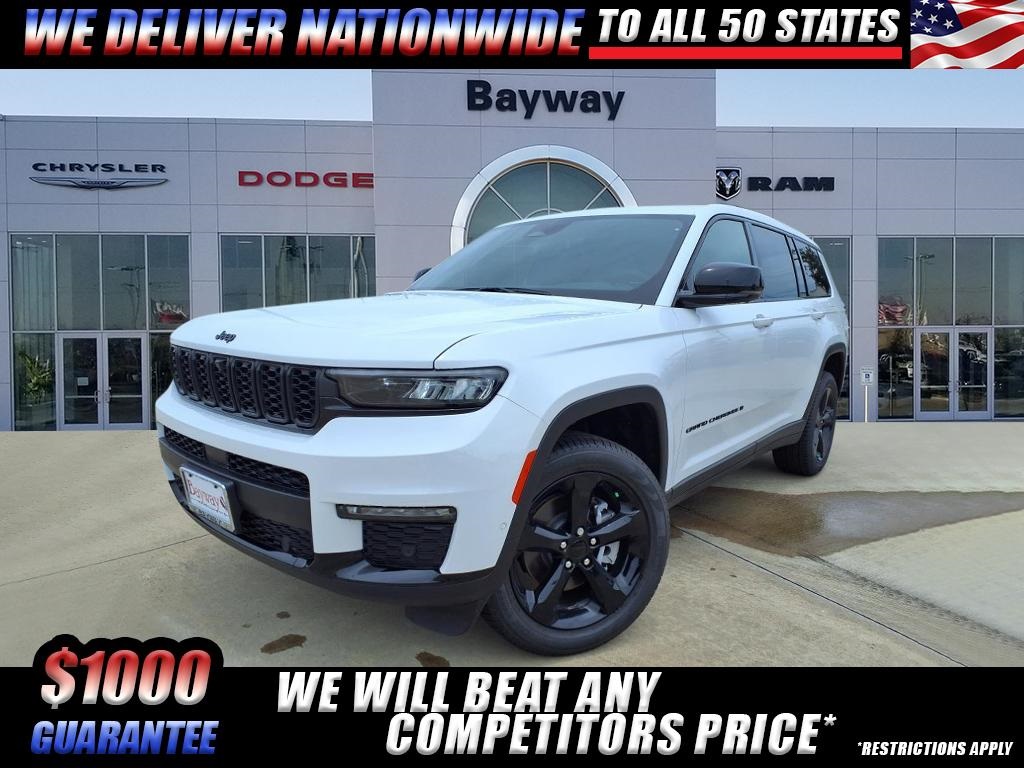 2025 Jeep Grand Cherokee L Limited White at Big Star Chrysler Jeep Dodge Ram 