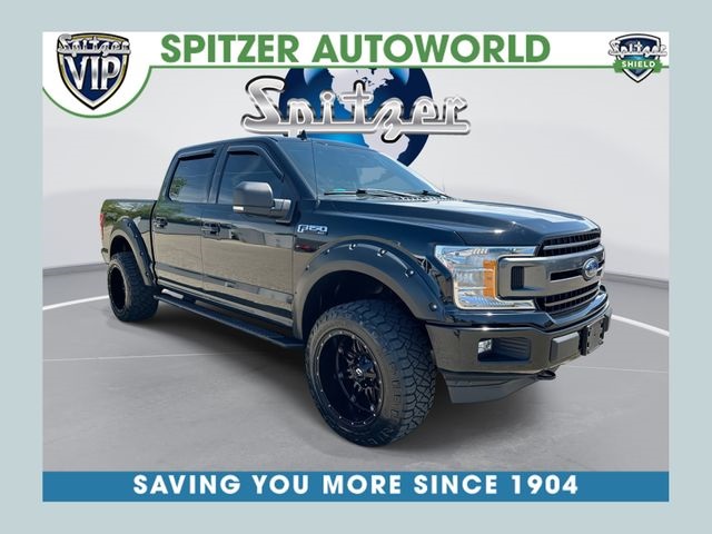 Shadow Black 2018 Ford F-150 XLT SuperCrew 4WD Pickup Truck Four-Wheel Drive Automatic