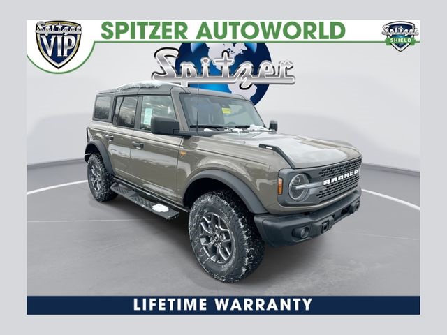 Marsh Gray 2025 Ford Bronco Badlands 4-Door 4WD SUV / Crossover Four-Wheel Drive Automatic