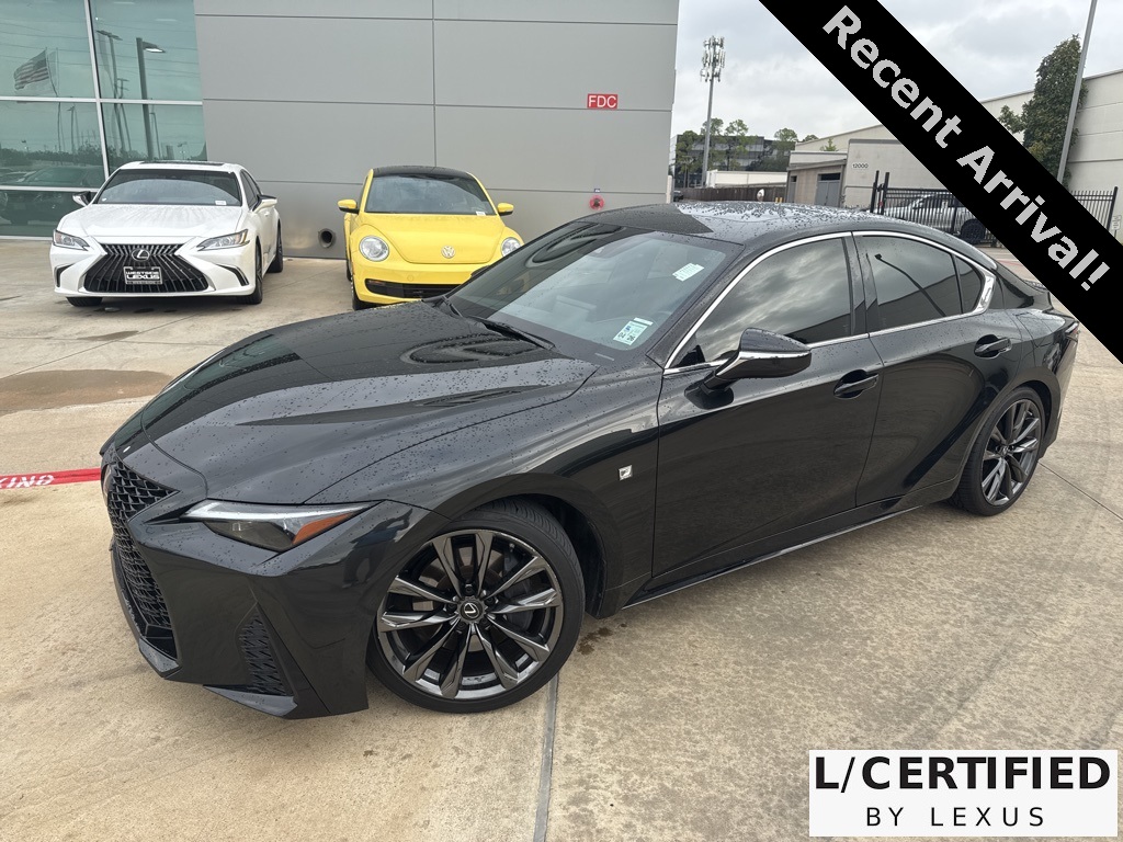 2022 Lexus IS 350 F SPORT Black at Westside Lexus