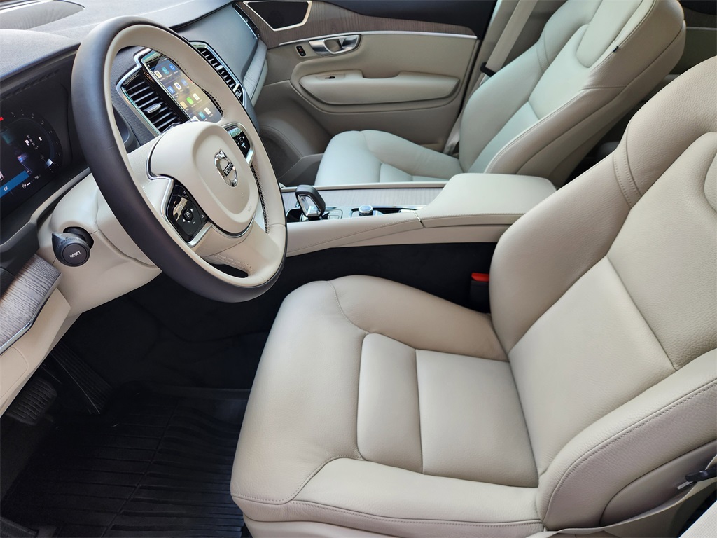 2024 Volvo XC90 B6 Plus Bright Theme 6-Seater White at DeMontrond Automotive Group