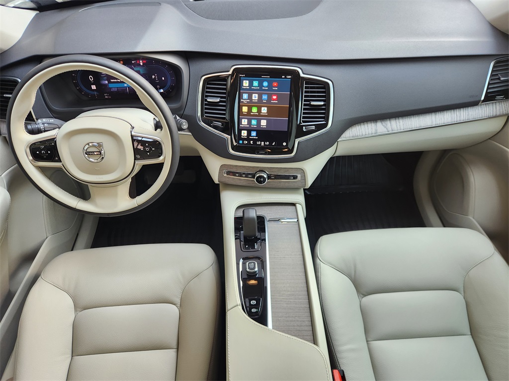 2024 Volvo XC90 B6 Plus Bright Theme 6-Seater White at DeMontrond Automotive Group