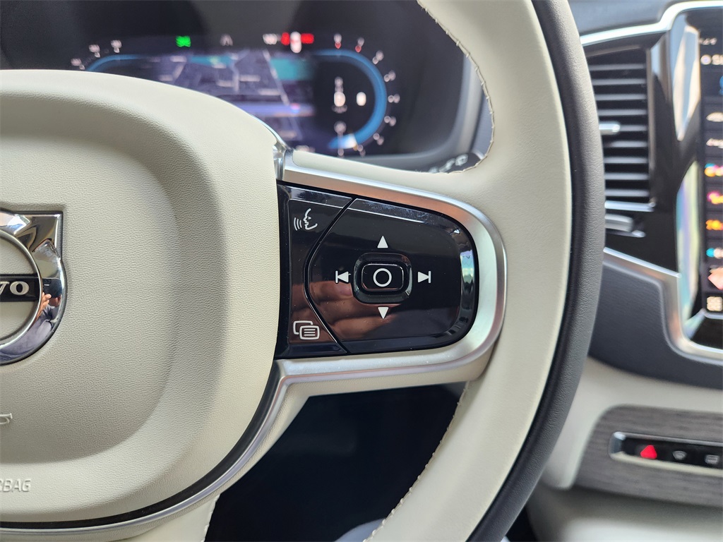 2024 Volvo XC90 B6 Plus Bright Theme 6-Seater White at DeMontrond Automotive Group