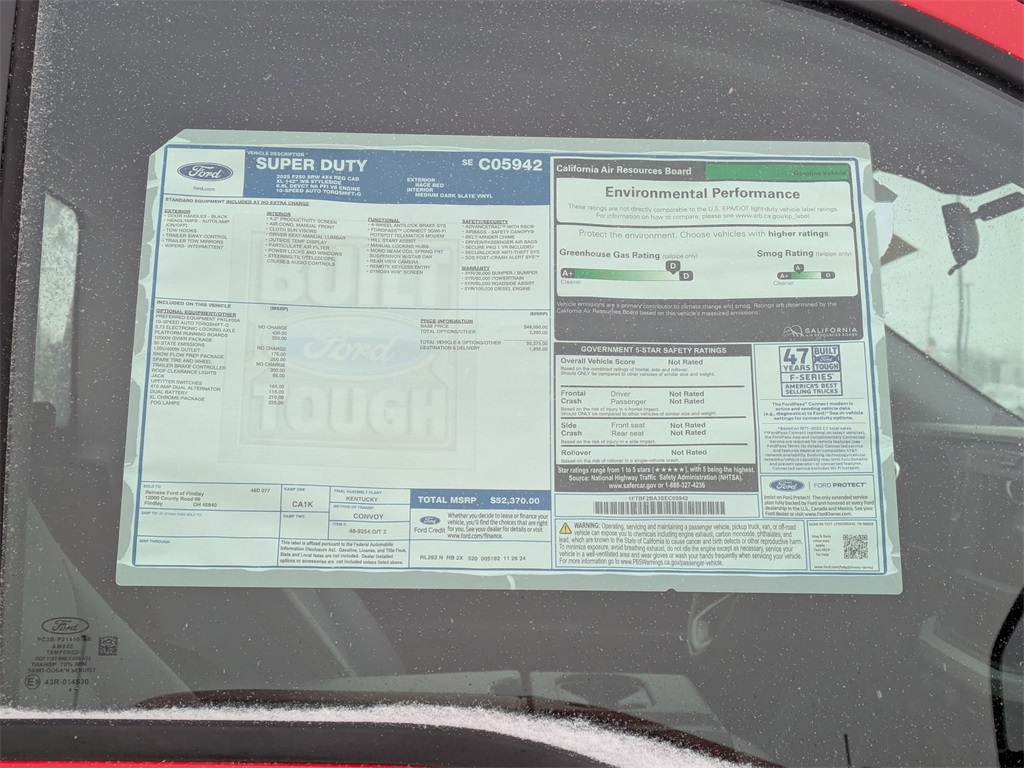 New 2025 Ford F-250SD For Sale in Findlay, OH