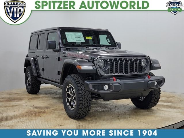 Gray (Granite Crystal Metallic Clearcoat) 2026 Jeep Wrangler Rubicon 4-Door 4WD SUV / Crossover Four-Wheel Drive 8-Speed Automatic