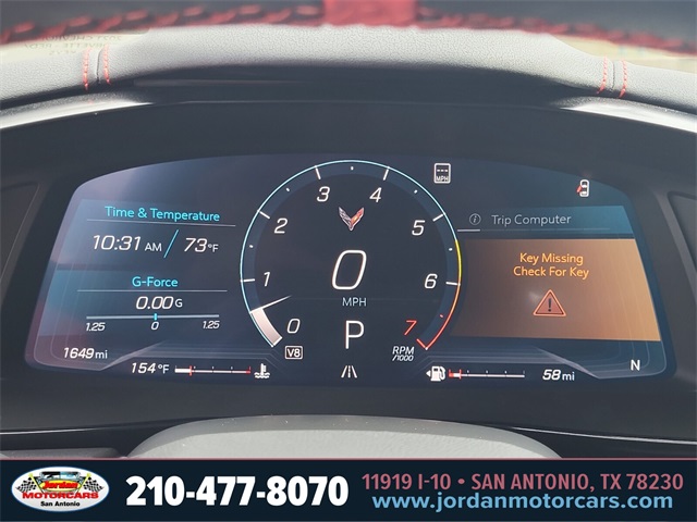 Used Car 2021 Chevrolet Corvette  Stingray For Sale Under $70,000 In San Antonio, Texas
