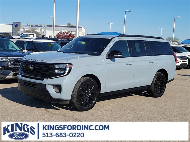 Glacier Gray Metallic TriCoat 2025 Ford Expedition MAX Platinum 4WD SUV / Crossover Four-Wheel Drive Automatic