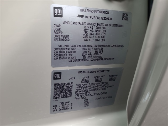 2026 – GMC – Sierra 1500