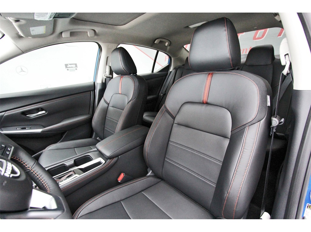 2025 Nissan Sentra SR Blue at Central Houston Nissan