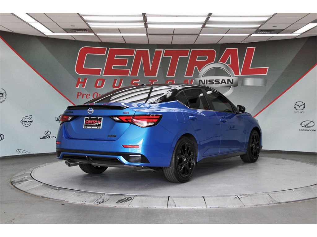 2025 Nissan Sentra SR Blue at Central Houston Nissan