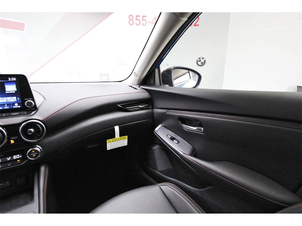 2025 Nissan Sentra SR Blue at Central Houston Nissan