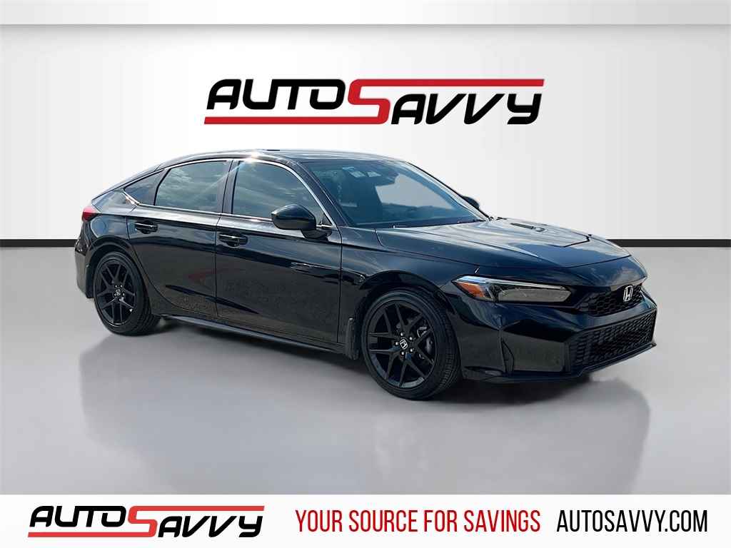 2025 Honda Civic Sport Black at Community Honda