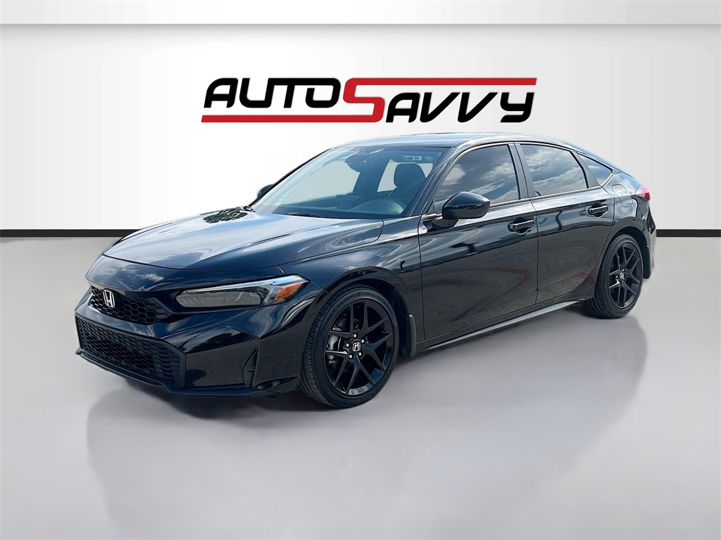 2025 Honda Civic Sport Black at Community Honda