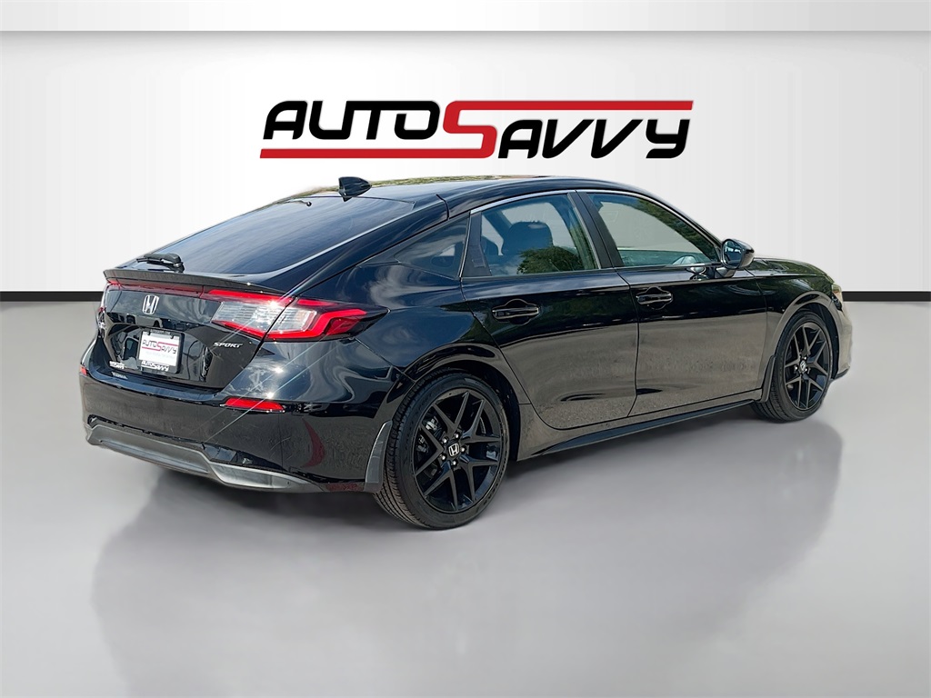 2025 Honda Civic Sport Black at Community Honda