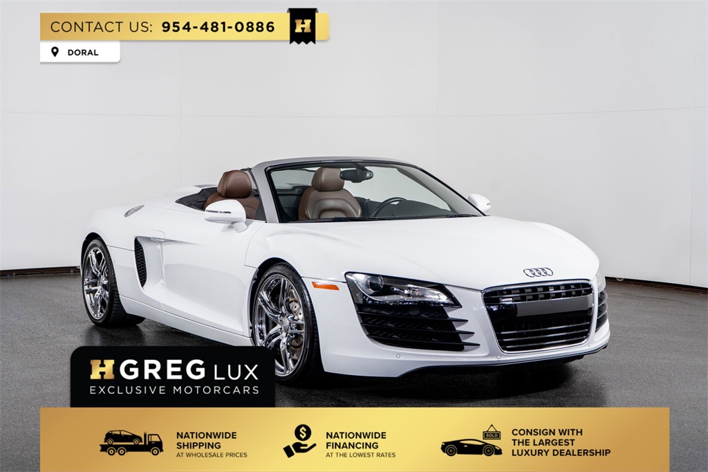 2011 Audi R8 4.2 quattro Spyder AWD