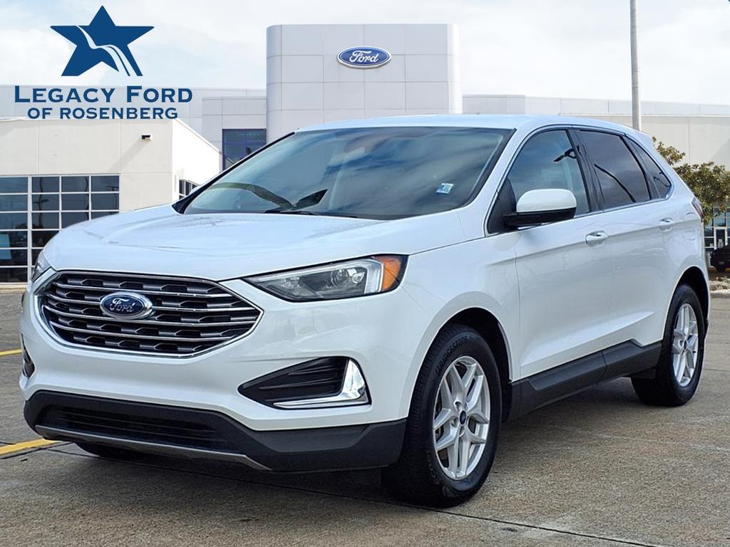 2022 Ford Edge SEL White at Toyota of Victoria