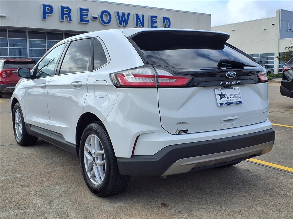 2022 Ford Edge SEL White at Toyota of Victoria
