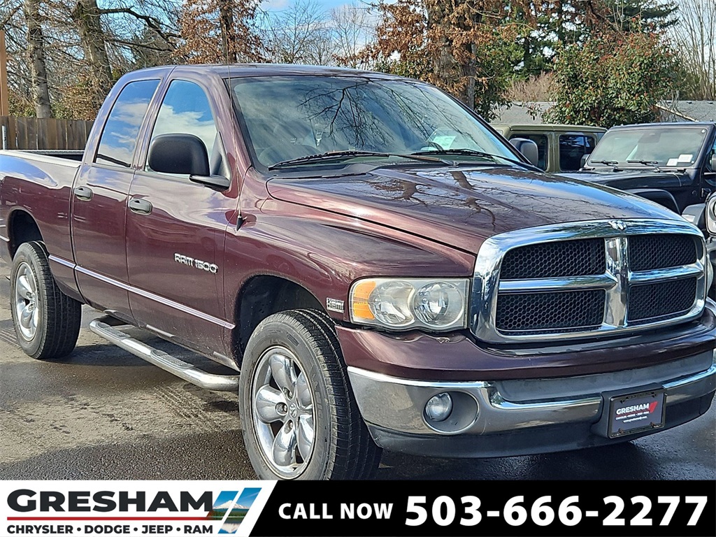 2005 Dodge RAM 1500 SLT Quad Cab 4WD