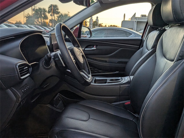 2022 Hyundai Santa Fe Limited Red at Community Honda