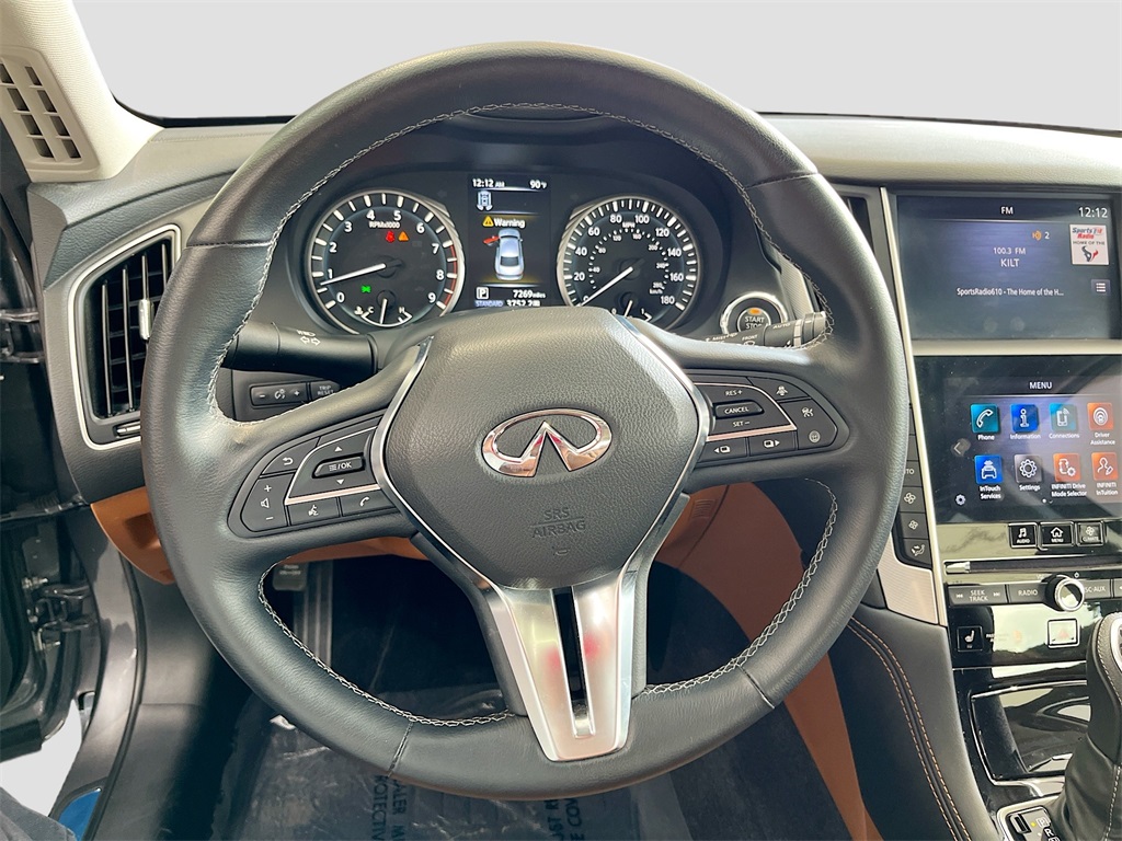 2024 INFINITI Q50 LUXE Gray at AutoSavvy Houston Southwest