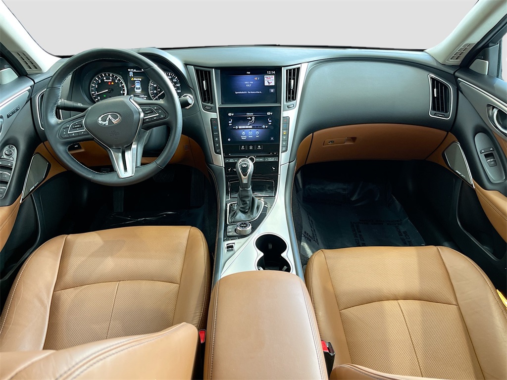 2024 INFINITI Q50 LUXE Gray at AutoSavvy Houston Southwest