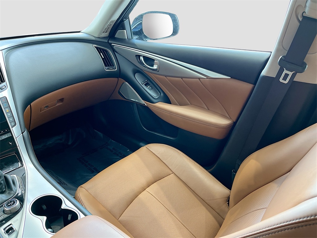 2024 INFINITI Q50 LUXE Gray at AutoSavvy Houston Southwest