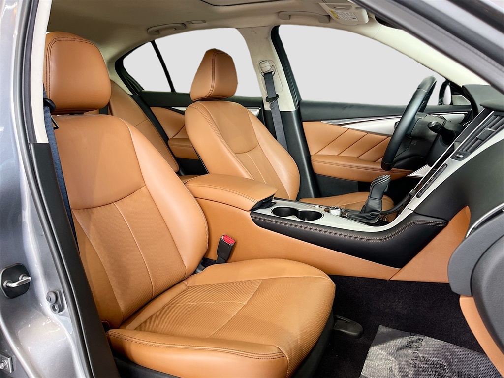 2024 INFINITI Q50 LUXE Gray at AutoSavvy Houston Southwest