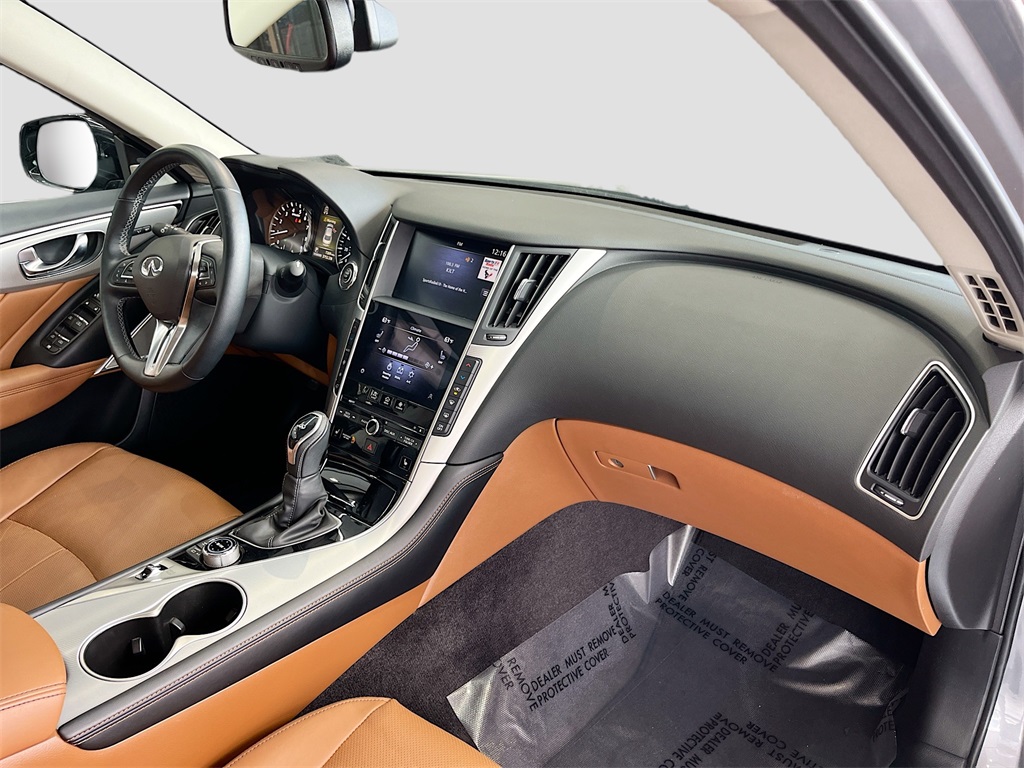 2024 INFINITI Q50 LUXE Gray at AutoSavvy Houston Southwest