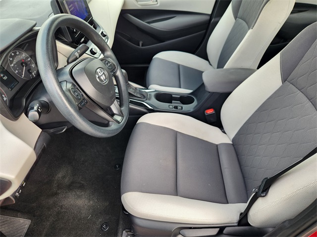 2023 Toyota Corolla LE Red at Durrett Motor Company