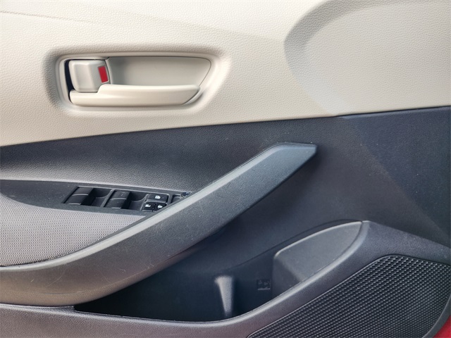 2023 Toyota Corolla LE Red at Durrett Motor Company