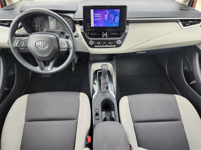 2023 Toyota Corolla LE Red at Durrett Motor Company