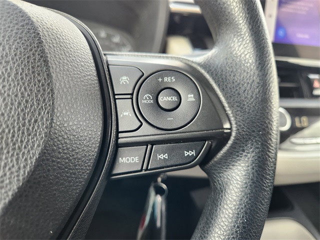 2023 Toyota Corolla LE Red at Durrett Motor Company