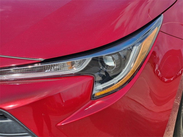 2023 Toyota Corolla LE Red at Durrett Motor Company