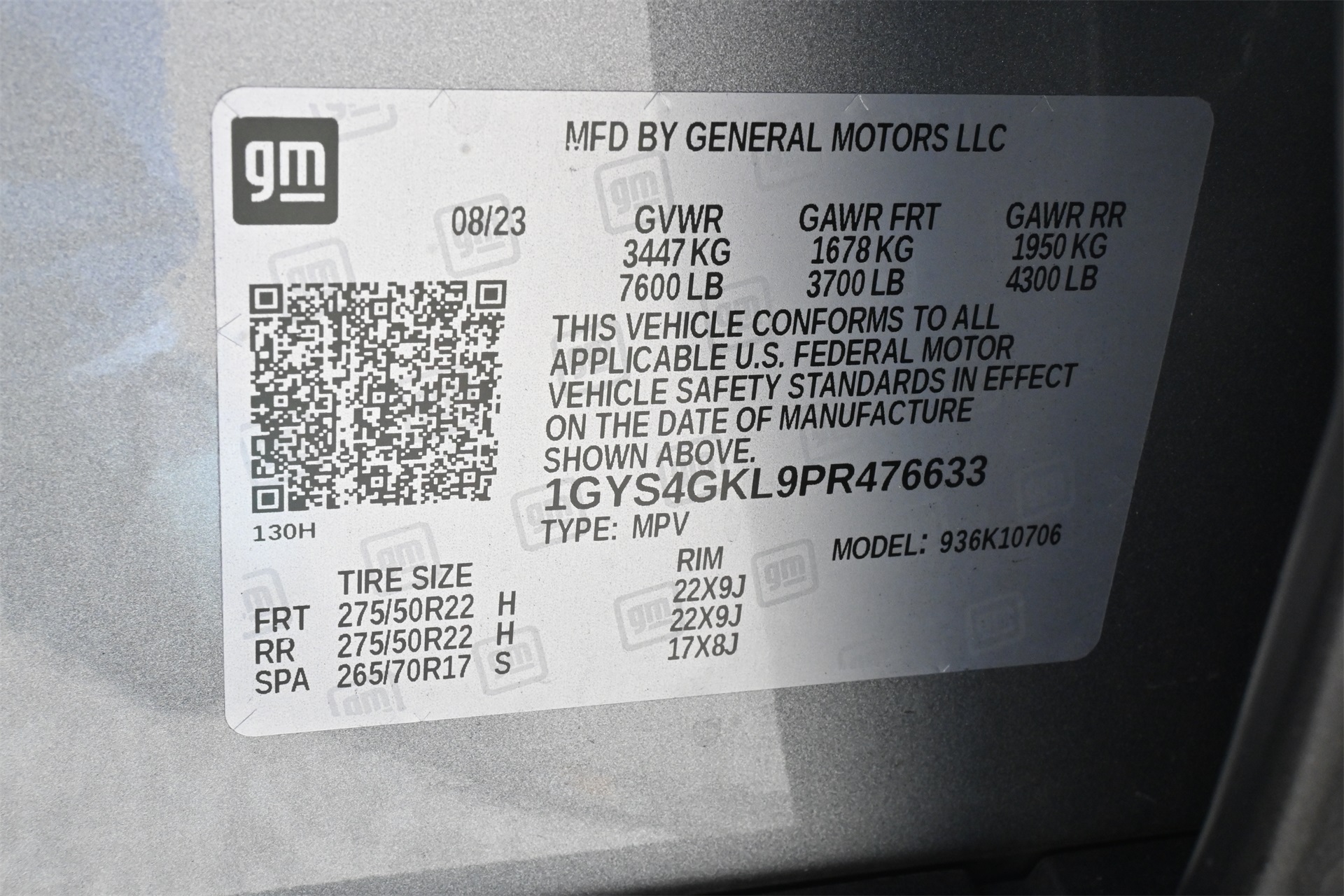 2023 Cadillac Escalade Sport Platinum Silver at Central Houston Nissan