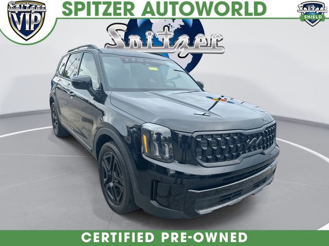 Ebony Black 2025 Kia Telluride SUV / Crossover All-Wheel Drive 8-Speed Automatic