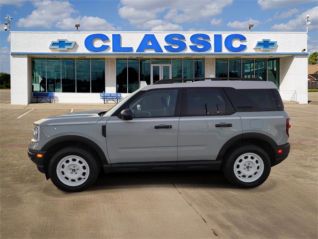 2024 Ford Bronco Sport Heritage Green at DeMontrond Gulf Freeway