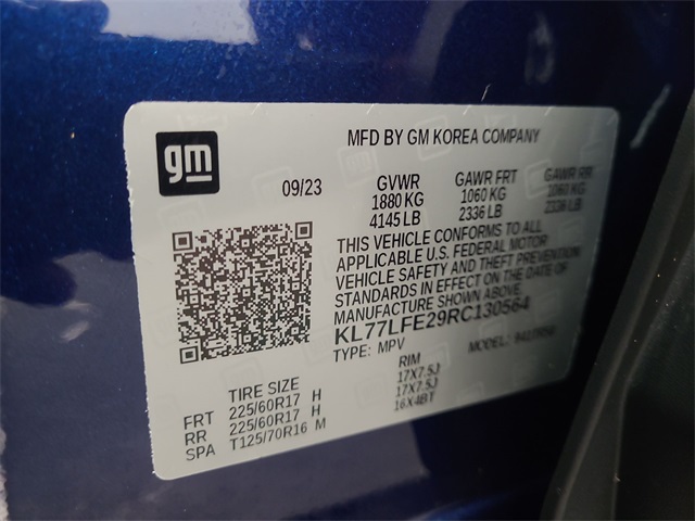 2024 – Chevrolet – Trax