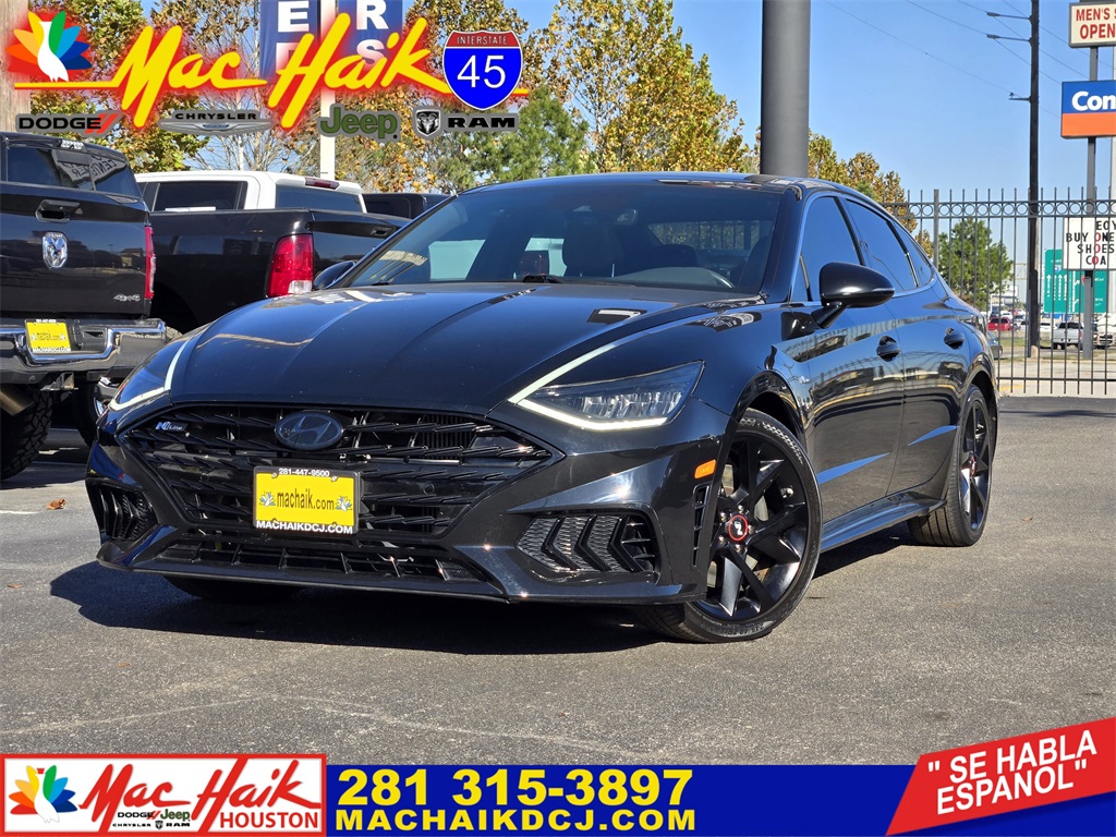 2022 Hyundai Sonata N Line Black at Bayshore Chrysler Jeep Dodge Ram
