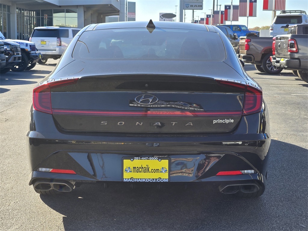 2022 Hyundai Sonata N Line Black at Bayshore Chrysler Jeep Dodge Ram