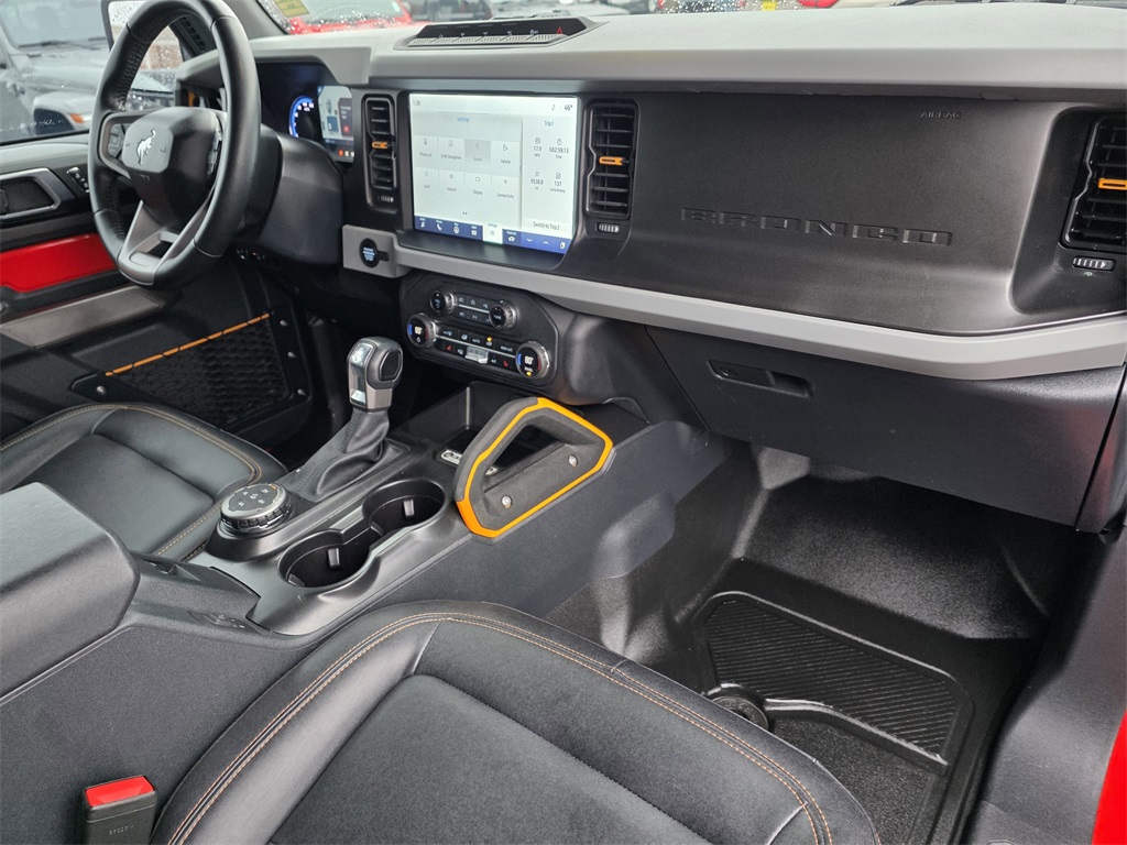 2023 Ford Bronco Badlands Red at Bayway Chrysler Dodge Jeep Ram