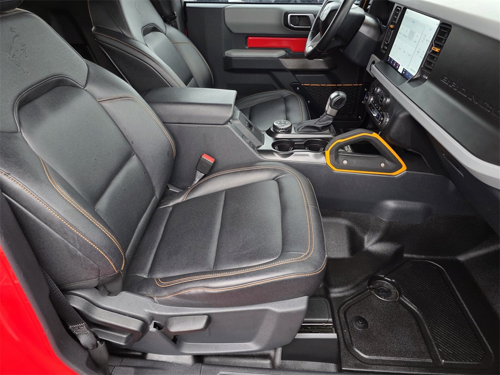 2023 Ford Bronco Badlands Red at Bayway Chrysler Dodge Jeep Ram