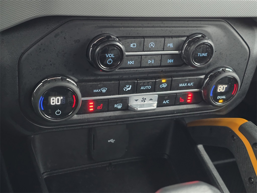 2023 Ford Bronco Badlands Red at Bayway Chrysler Dodge Jeep Ram