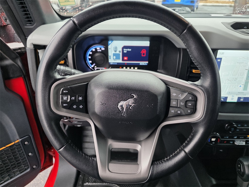 2023 Ford Bronco Badlands Red at Bayway Chrysler Dodge Jeep Ram