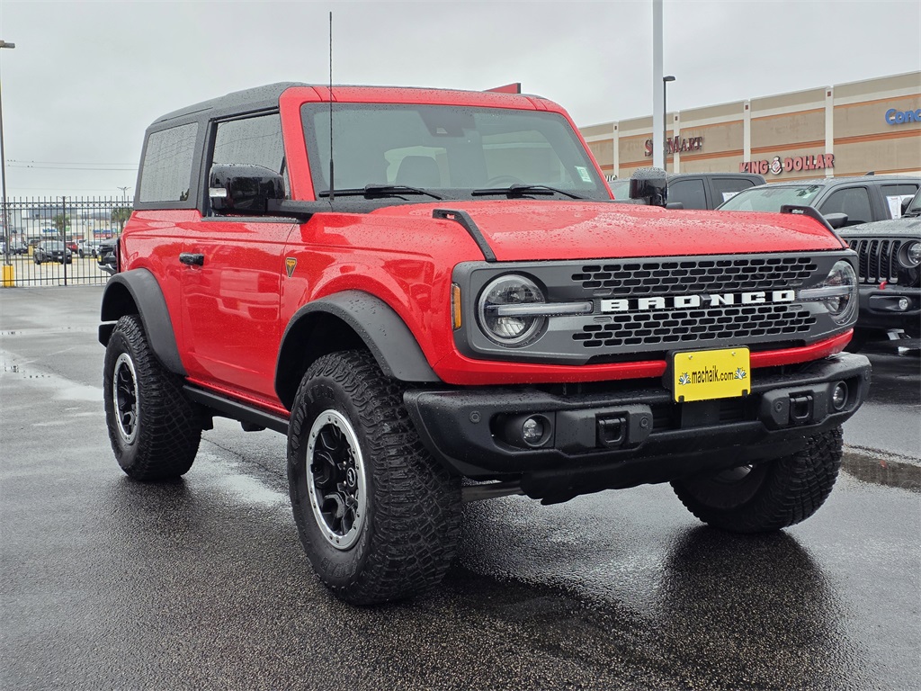 2023 Ford Bronco Badlands Red at Bayway Chrysler Dodge Jeep Ram
