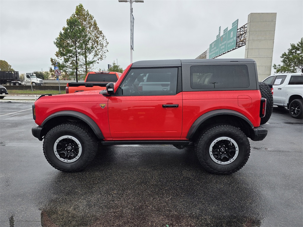 2023 Ford Bronco Badlands Red at Bayway Chrysler Dodge Jeep Ram